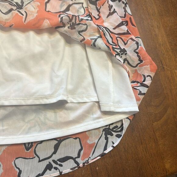 Banana Republic Floral Sleeveless Dress - Pink and White 10 (UBUP2) - Picture 4 of 6